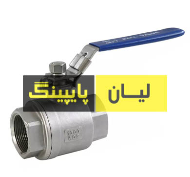 شیر گازی استنلس استیل 1000 وگ ساکت ولد دو تیکه استنلس استیل 316 اروپایی